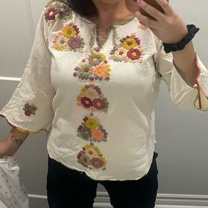 Handmade top from Mexico